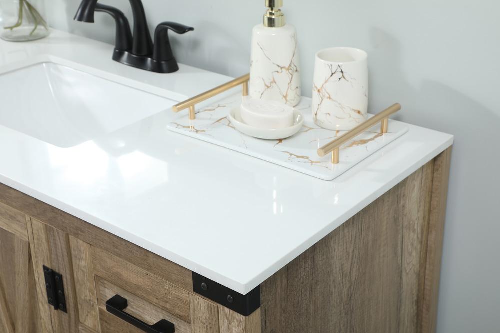 Elegant Furniture & Lighting - Grant 48 inch Single bathroom vanity in natural oak - VF90248NT veiw 6