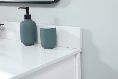 Elegant Furniture & Lighting - Grant 48 inch Single bathroom vanity in white with backsplash - VF90248WH-BS veiw 6