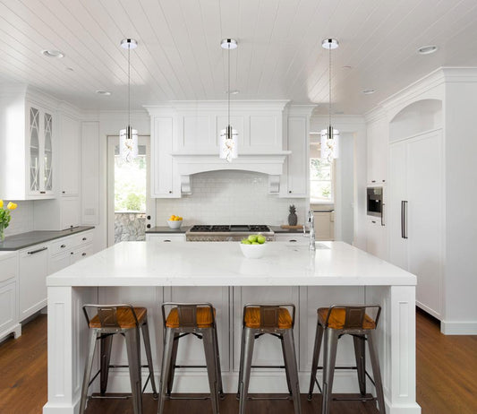 Elegant Furniture & Lighting - Hana 1 light Chrome Pendant - 5202D6C veiw 2