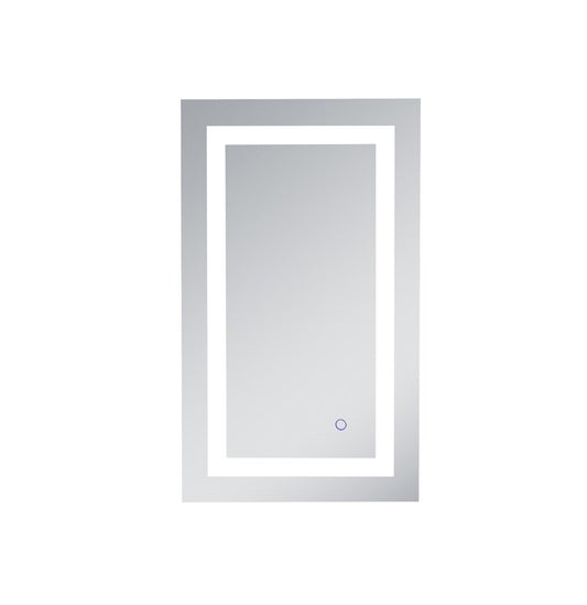 Elegant Furniture & Lighting - Helios 18in x 30in Hardwired LED mirror with touch sensor and color changing temperature 3000K/4200K/6400K - MRE11830 veiw 1
