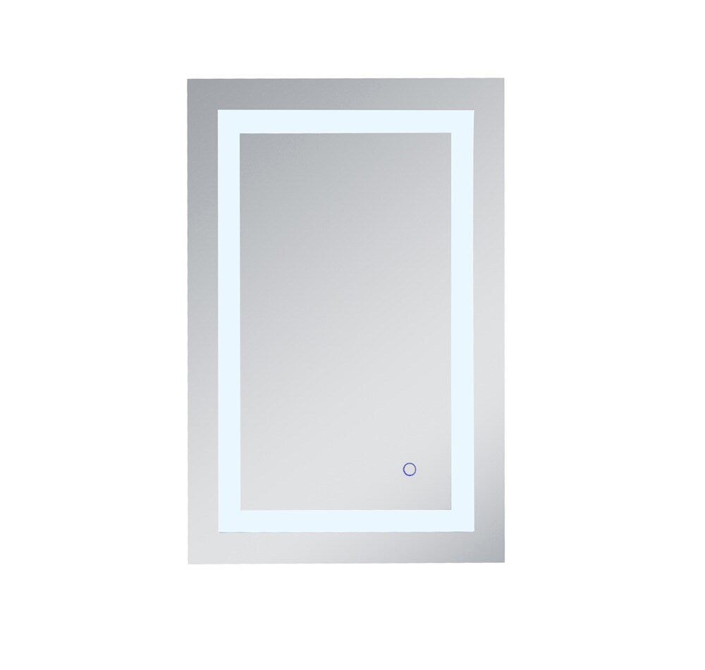 Elegant Furniture & Lighting - Helios 20in x 30in Hardwired LED mirror with touch sensor and color changing temperature 3000K/4200K/6400K - MRE12030 veiw 1