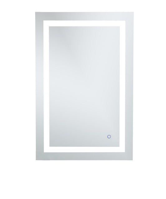 Elegant Furniture & Lighting - Helios 24in x 36in Hardwired LED mirror with touch sensor and color changing temperature 3000K/4200K/6400K - MRE12436 veiw 1