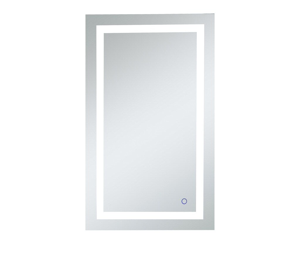 Elegant Furniture & Lighting - Helios 24in x 40in Hardwired LED mirror with touch sensor and color changing temperature 3000K/4200K/6400K - MRE12440 veiw 1