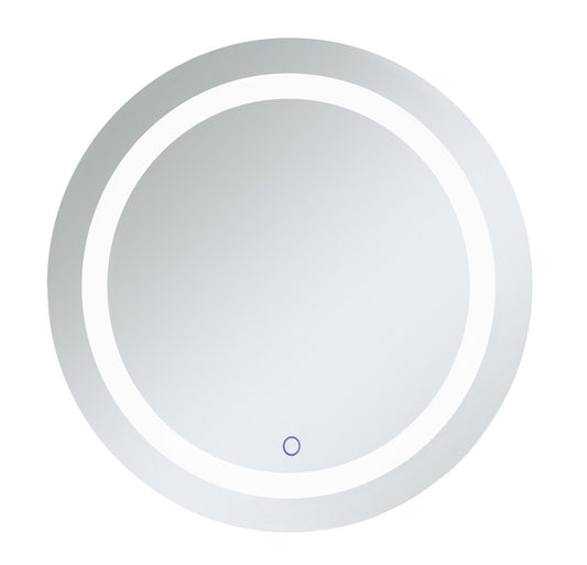 Elegant Furniture & Lighting - Helios 28 inch Hardwired LED mirror with touch sensor and color changing temperature 3000K/4200K/6400K - MRE22828 veiw 1