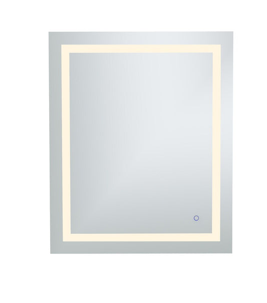 Elegant Furniture & Lighting - Helios 30in x 36in Hardwired LED mirror with touch sensor and color changing temperature 3000K/4200K/6400K - MRE13036 veiw 1