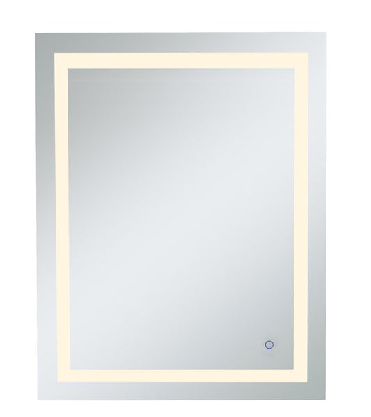 Elegant Furniture & Lighting - Helios 30in x 40in Hardwired LED mirror with touch sensor and color changing temperature 3000K/4200K/6400K - MRE13040 veiw 1