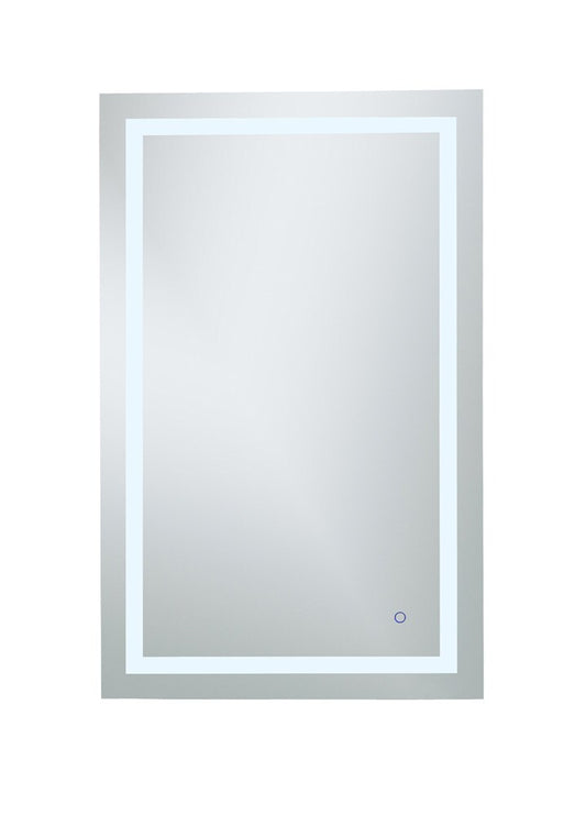 Elegant Furniture & Lighting - Helios 30in x 48in Hardwired LED mirror with touch sensor and color changing temperature 3000K/4200K/6400K - MRE13048 veiw 1