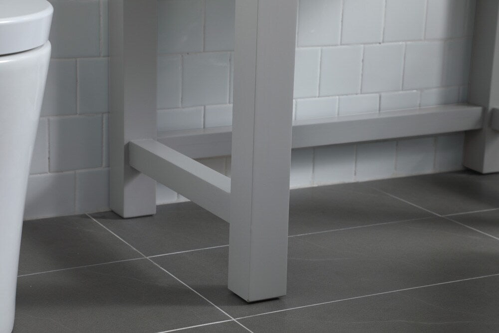 Elegant Furniture & Lighting - Hudson 36 Inch Bathroom Vanity In Grey - VF14836GR veiw 7