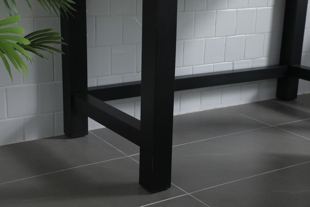 Elegant Furniture & Lighting - Hudson 42 Inch Bathroom Vanity In Black - VF14842MBK veiw 7