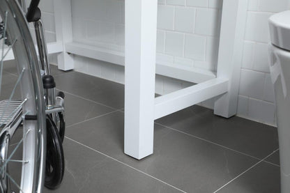Elegant Furniture & Lighting - Hudson 42 Inch Bathroom Vanity In White - VF14842WH veiw 7