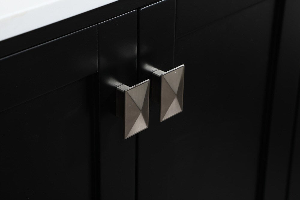 Elegant Furniture & Lighting - Irene 24 inch Single bathroom vanity in black - VF18824BK veiw 5