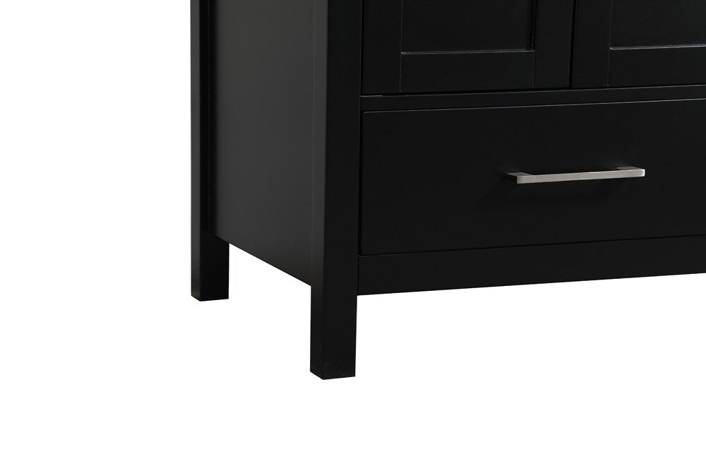 Elegant Furniture & Lighting - Irene 24 inch Single bathroom vanity in black - VF18824BK veiw 6