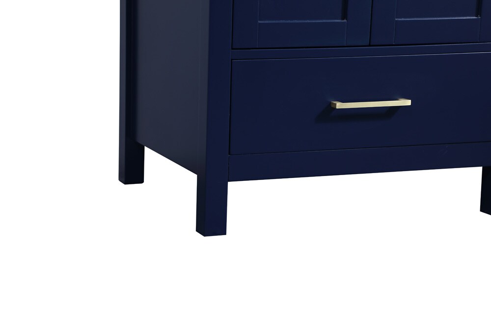 Elegant Furniture & Lighting - Irene 24 inch Single bathroom vanity in blue - VF18824BL veiw 6