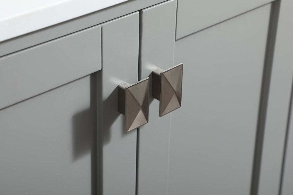 Elegant Furniture & Lighting - Irene 24 inch Single bathroom vanity in grey - VF18824GR veiw 5