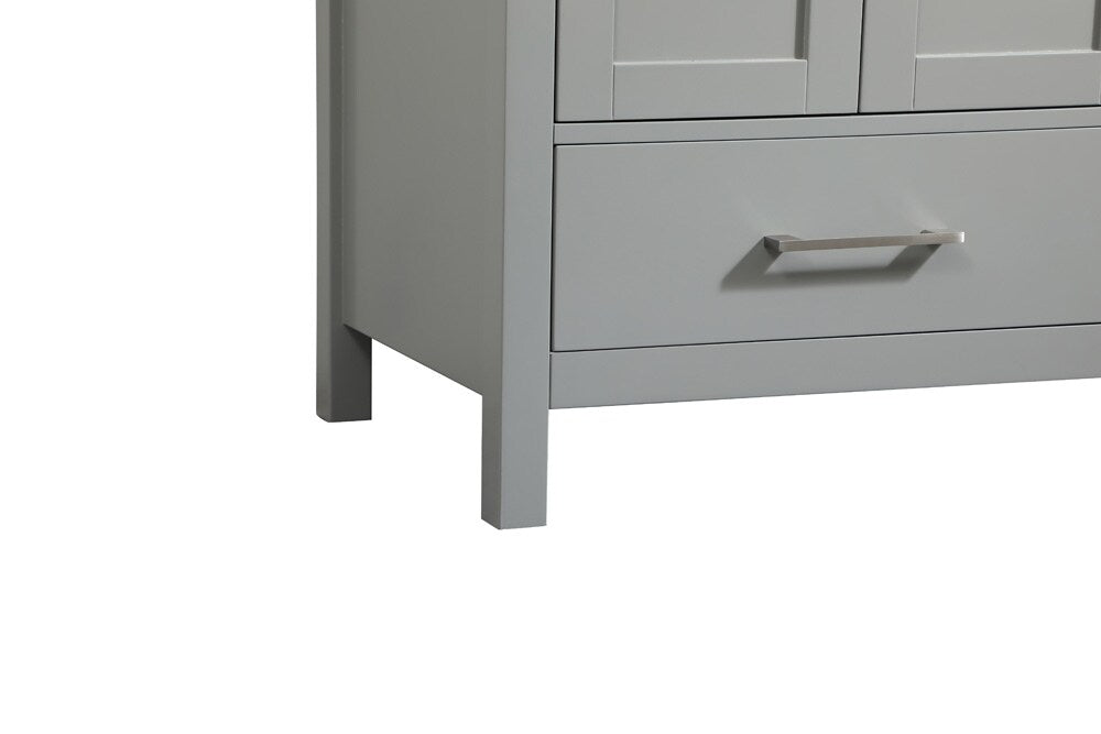 Elegant Furniture & Lighting - Irene 24 inch Single bathroom vanity in grey - VF18824GR veiw 6
