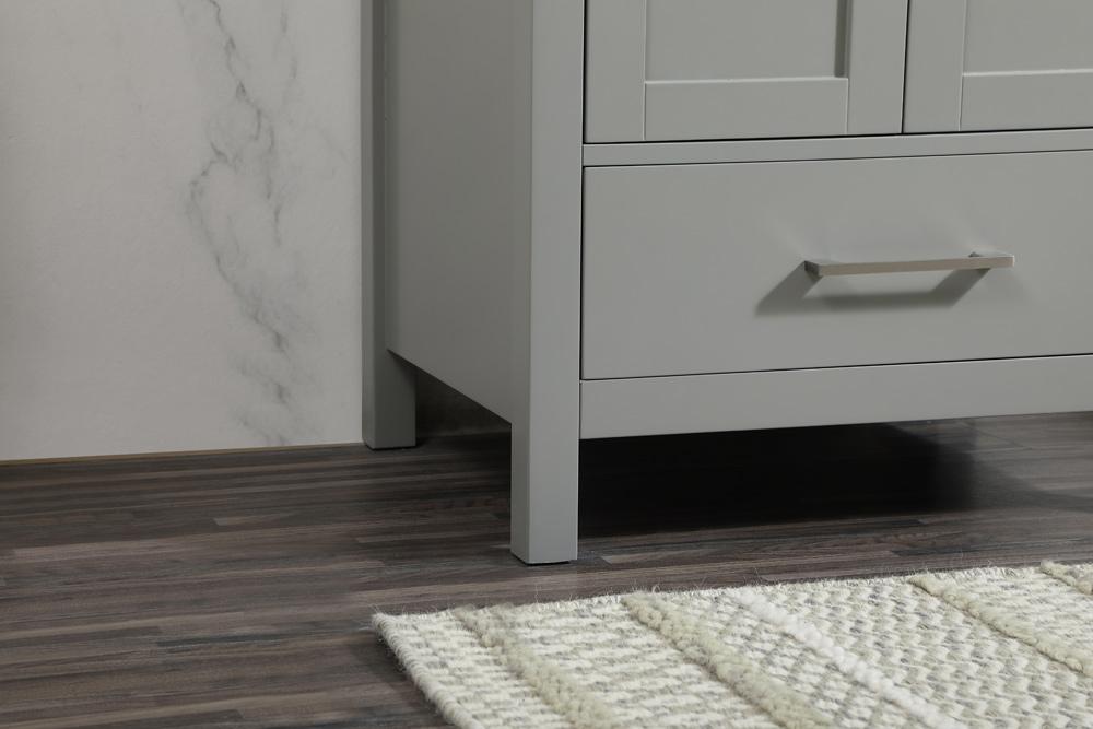 Elegant Furniture & Lighting - Irene 24 inch Single bathroom vanity in grey - VF18824GR veiw 13