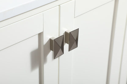 Elegant Furniture & Lighting - Irene 24 inch Single bathroom vanity in white - VF18824WH veiw 5