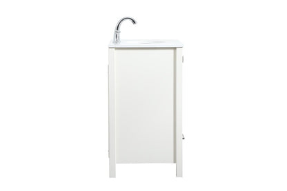 Elegant Furniture & Lighting - Irene 24 inch Single bathroom vanity in white - VF18824WH veiw 7