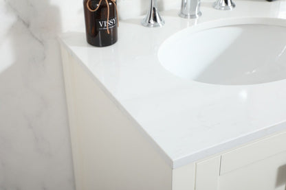 Elegant Furniture & Lighting - Irene 24 inch Single bathroom vanity in white - VF18824WH veiw 12