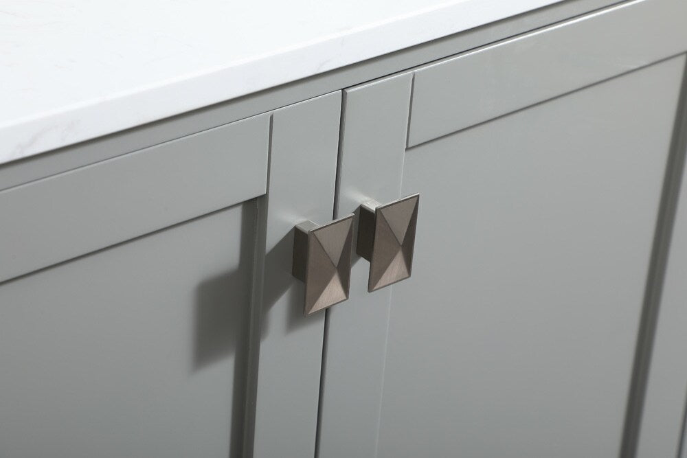 Elegant Furniture & Lighting - Irene 30 inch Single bathroom vanity in grey - VF18830GR veiw 5