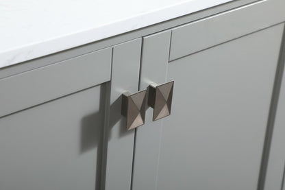 Elegant Furniture & Lighting - Irene 30 inch Single bathroom vanity in grey - VF18830GR veiw 5