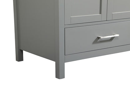 Elegant Furniture & Lighting - Irene 30 inch Single bathroom vanity in grey with backsplash - VF18830GR-BS veiw 6