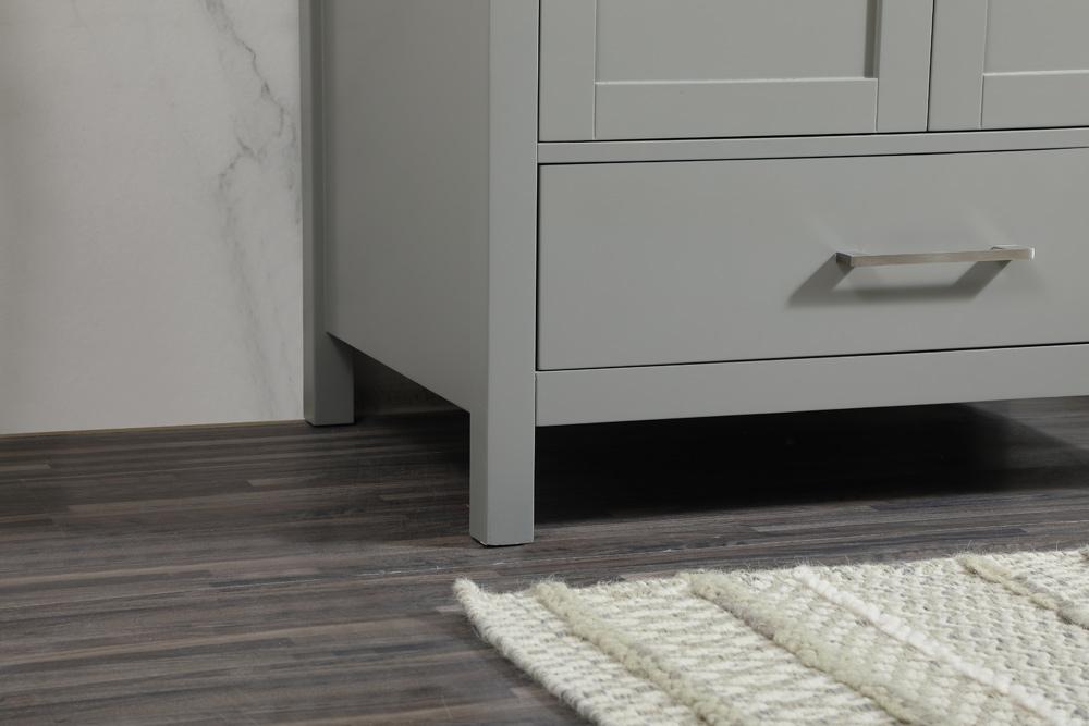 Elegant Furniture & Lighting - Irene 30 inch Single bathroom vanity in grey with backsplash - VF18830GR-BS veiw 13