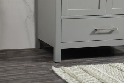 Elegant Furniture & Lighting - Irene 30 inch Single bathroom vanity in grey with backsplash - VF18830GR-BS veiw 13