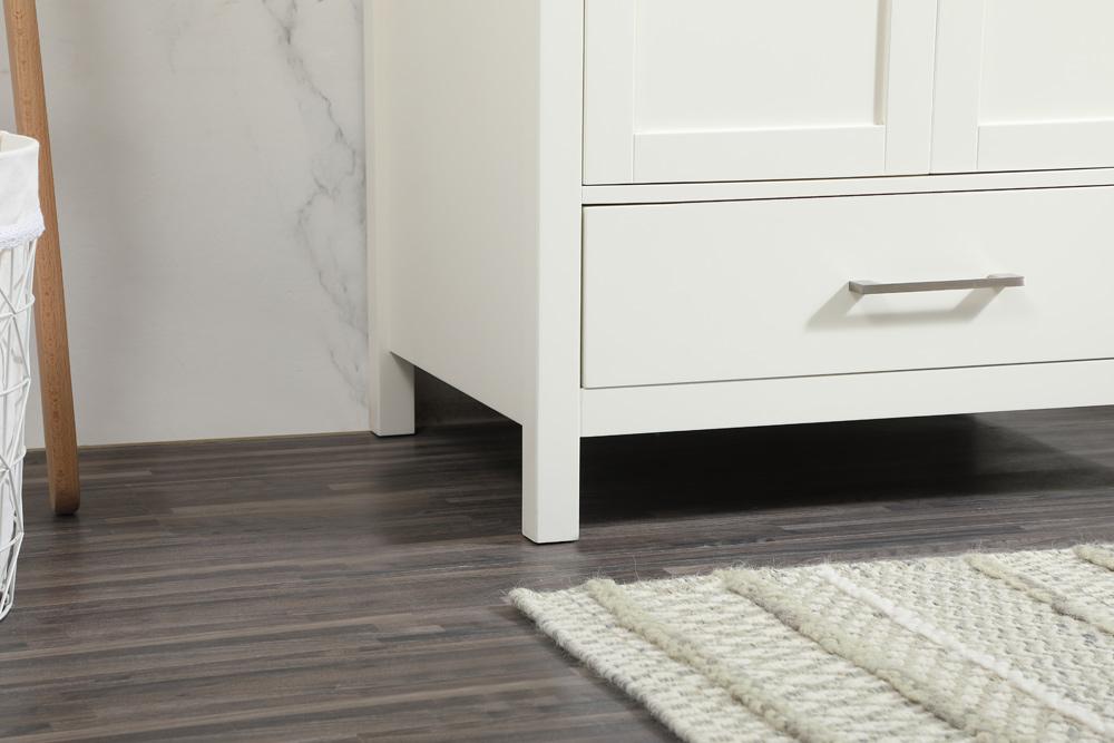 Elegant Furniture & Lighting - Irene 30 inch Single bathroom vanity in white with backsplash - VF18830WH-BS veiw 13