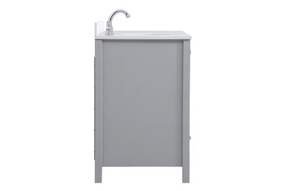 Elegant Furniture & Lighting - Irene 42 inch Single Bathroom Vanity in Gray - VF18842GR veiw 7