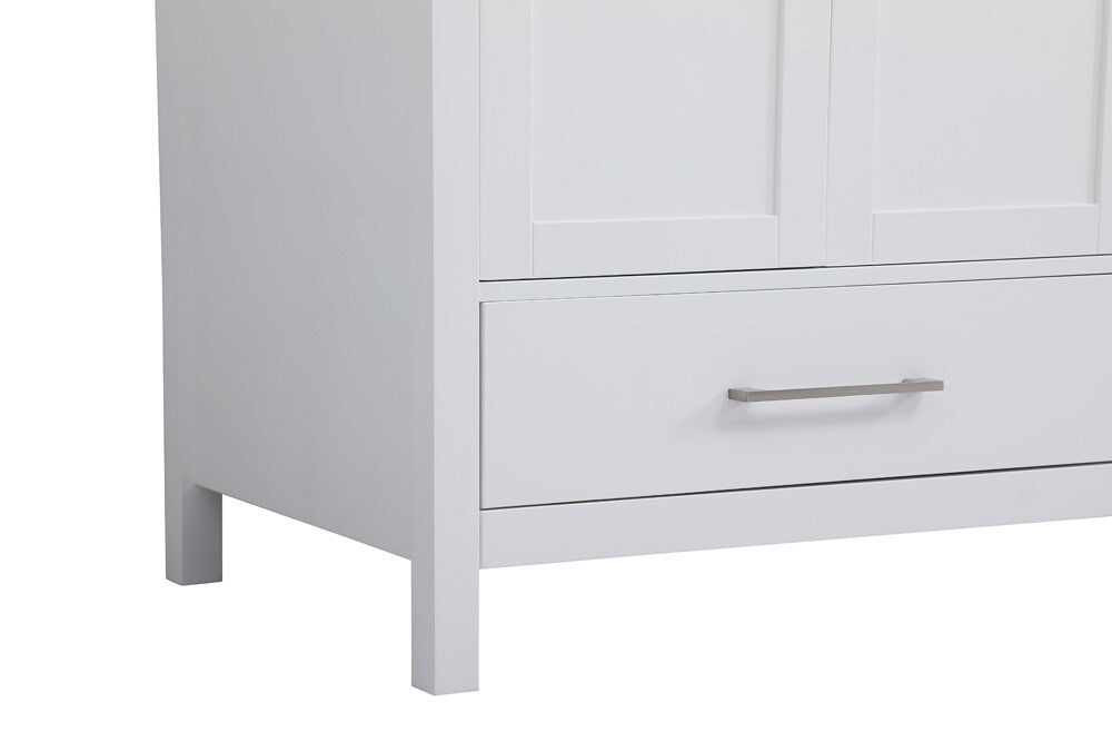 Elegant Furniture & Lighting - Irene 42 inch Single Bathroom Vanity in White - VF18842WH veiw 5