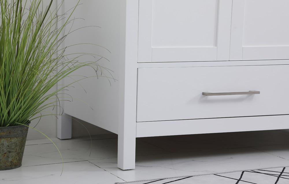 Elegant Furniture & Lighting - Irene 42 inch Single Bathroom Vanity in White - VF18842WH veiw 12