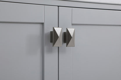 Elegant Furniture & Lighting - Irene 42 inch Single Bathroom Vanity in Gray with Backsplash - VF18842GR-BS veiw 6