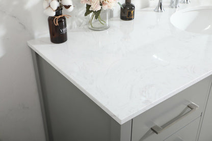 Elegant Furniture & Lighting - Irene 60 inch Single bathroom vanity in grey - VF18860GR veiw 12