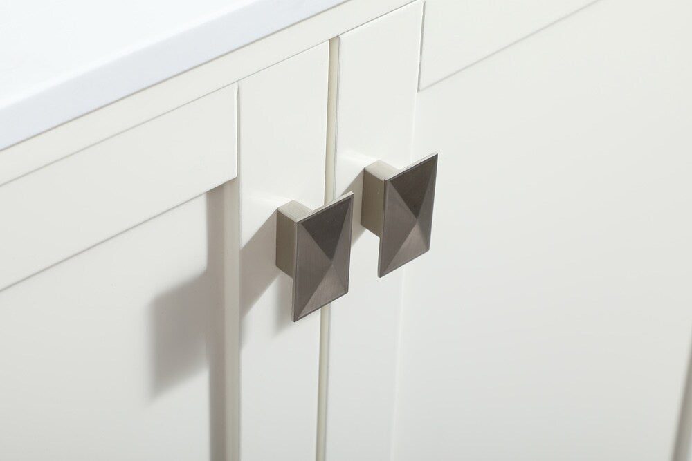 Elegant Furniture & Lighting - Irene 60 inch Single bathroom vanity in white - VF18860WH veiw 5