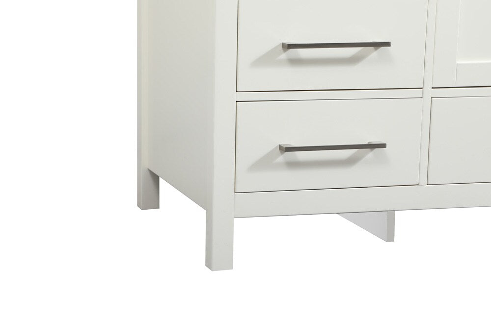 Elegant Furniture & Lighting - Irene 60 inch Single bathroom vanity in white - VF18860WH veiw 6