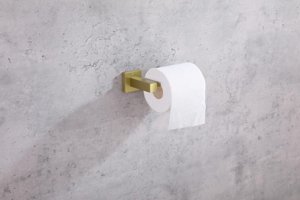 Elegant Furniture & Lighting - Isla 3-Piece Bathroom Hardware Set in Brushed Gold - HWB-12S3RBGD veiw 4