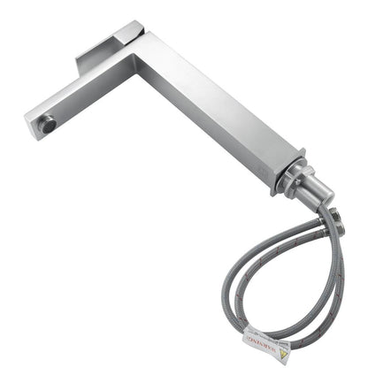 Elegant Furniture & Lighting - Jakob Single Hole Single Handle Bathroom Faucet in Brushed Nickel - FAV-1002BNK veiw 7