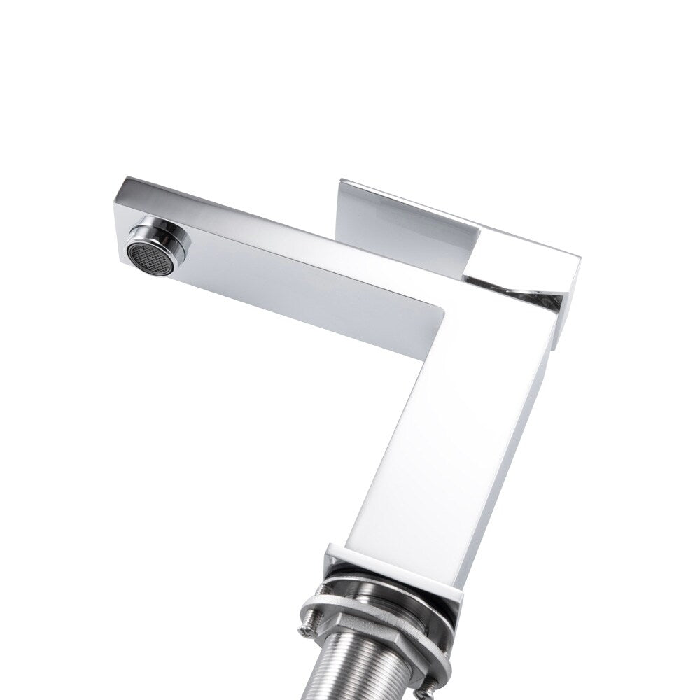 Elegant Furniture & Lighting - Jakob Single Hole Single Handle Bathroom Faucet in Chrome - FAV-1001PCH veiw 7