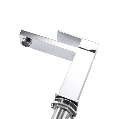 Elegant Furniture & Lighting - Jakob Single Hole Single Handle Bathroom Faucet in Chrome - FAV-1001PCH veiw 7