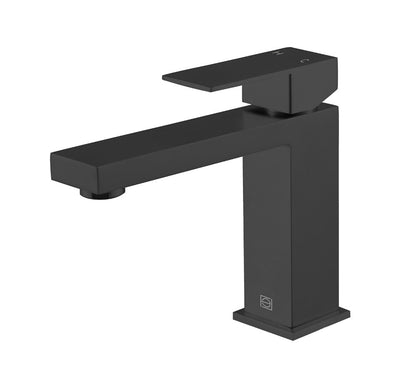 Elegant Furniture & Lighting - Jakob Single Hole Single Handle Bathroom Faucet in Matte Black - FAV-1001MBK veiw 1