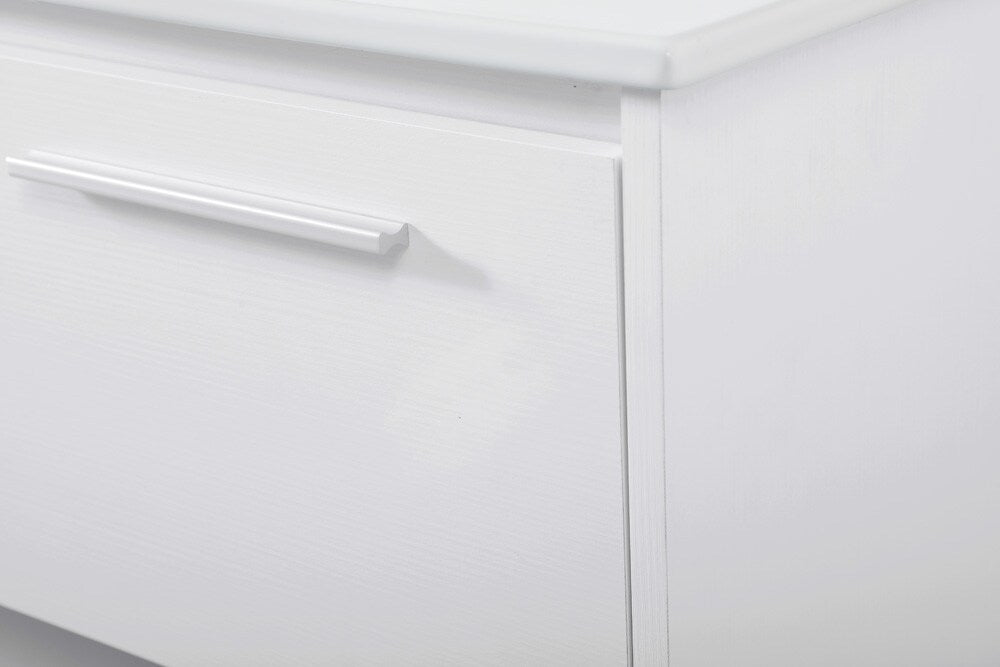Elegant Furniture & Lighting - Kasper 48 inch Single Bathroom Floating Vanity in White - VF43048WH veiw 6