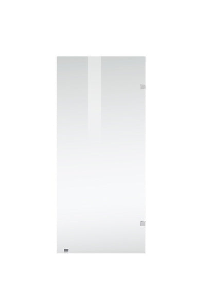 Elegant Furniture & Lighting - Laredo Fixed frameless shower door 35 x 78 Polished Chrome - SD155-3578PCH veiw 8
