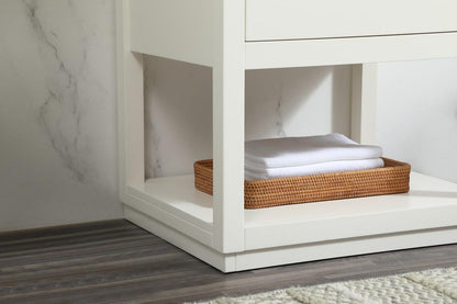 Elegant Furniture & Lighting - Larkin 24 inch Single bathroom vanity in white - VF19224WH veiw 13