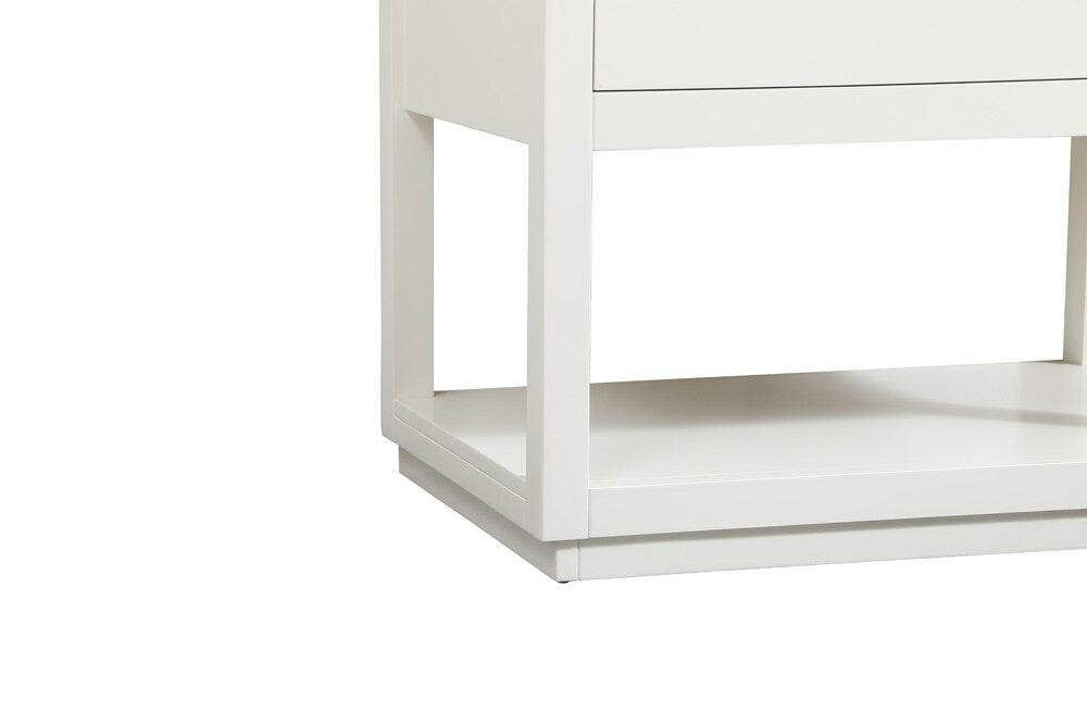 Elegant Furniture & Lighting - Larkin 30 inch Single bathroom vanity in white with backsplash - VF19230WH-BS veiw 6
