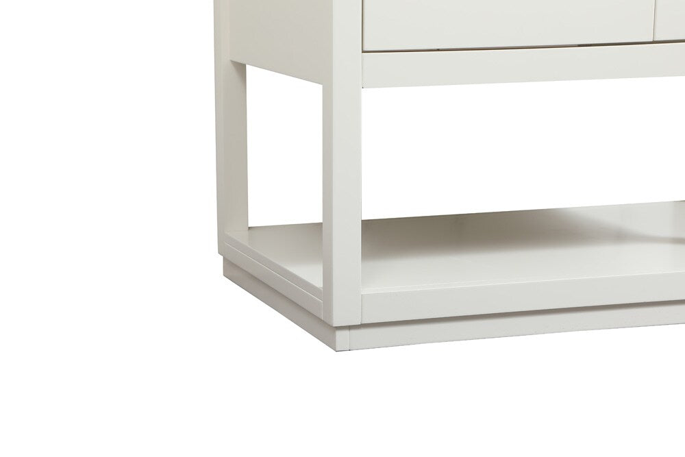 Elegant Furniture & Lighting - Larkin 36 inch Single bathroom vanity in white with backsplash - VF19236WH-BS veiw 6