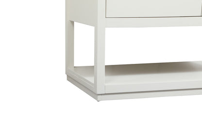 Elegant Furniture & Lighting - Larkin 42 inch Single bathroom vanity in white with backsplash - VF19242WH-BS veiw 6