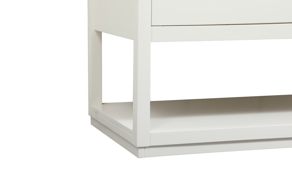 Elegant Furniture & Lighting - Larkin 48 inch Single bathroom vanity in white with backsplash - VF19248WH-BS veiw 6