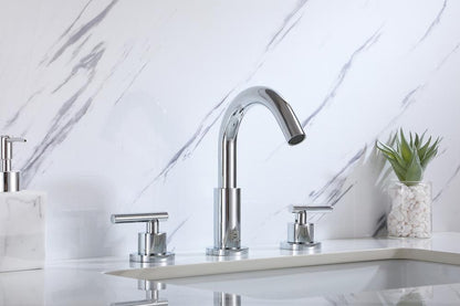 Elegant Furniture & Lighting - Leah 8 inch Widespread Double Handle Bathroom Faucet in Chrome - FAV-1009PCH veiw 3