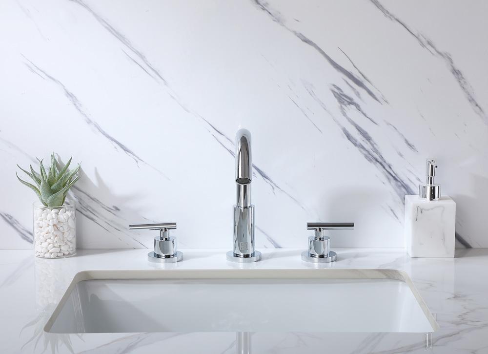 Elegant Furniture & Lighting - Leah 8 inch Widespread Double Handle Bathroom Faucet in Chrome - FAV-1009PCH veiw 5